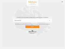 Tablet Screenshot of mondiaalliance.com